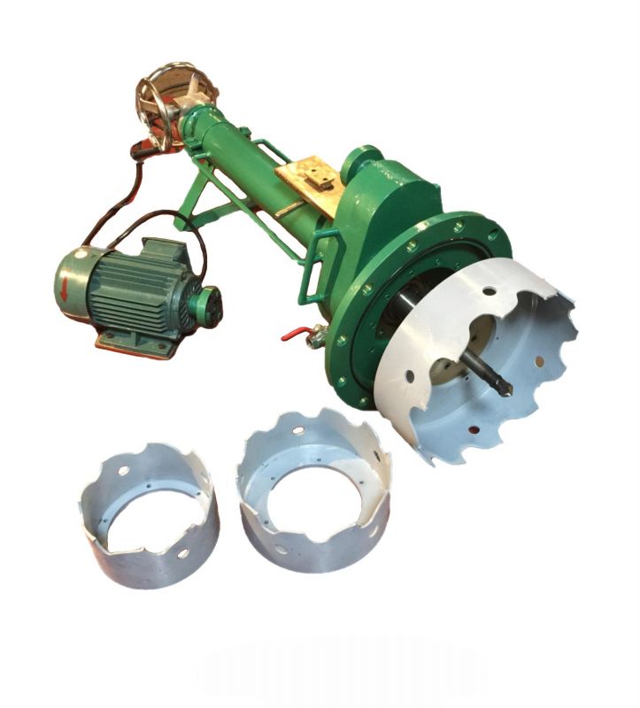 Pipe hot shop tapping machine
